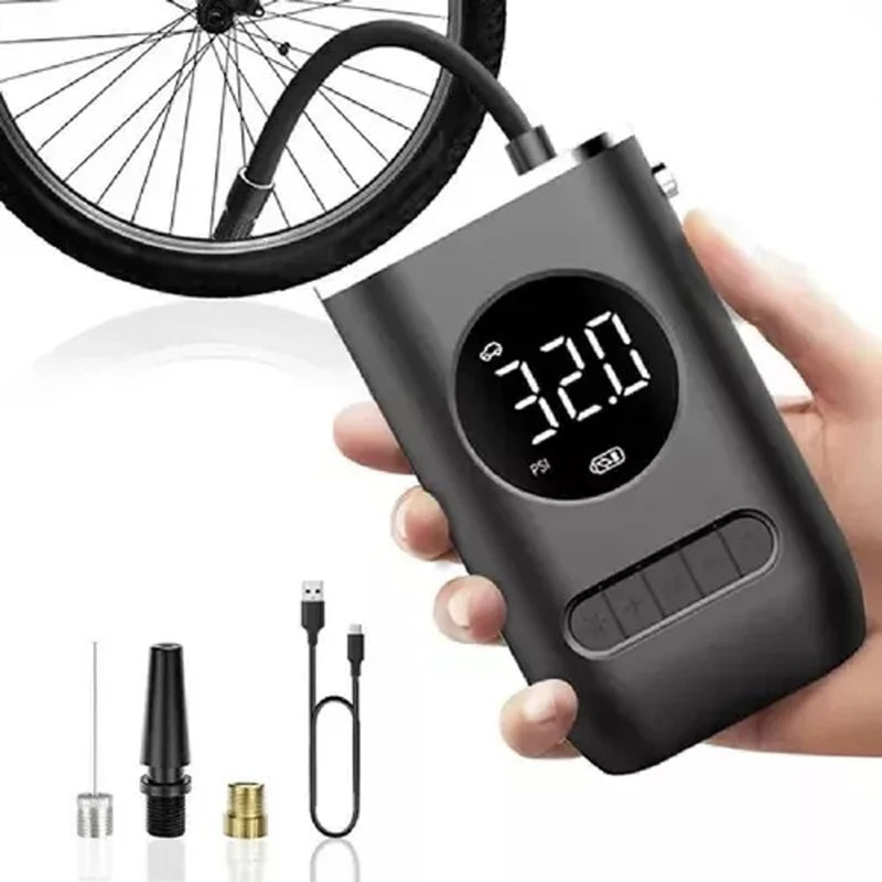 Mini Portable Digital Electric Air Pump 50W 2000mAh Car Tire Motorcycle Czk3668